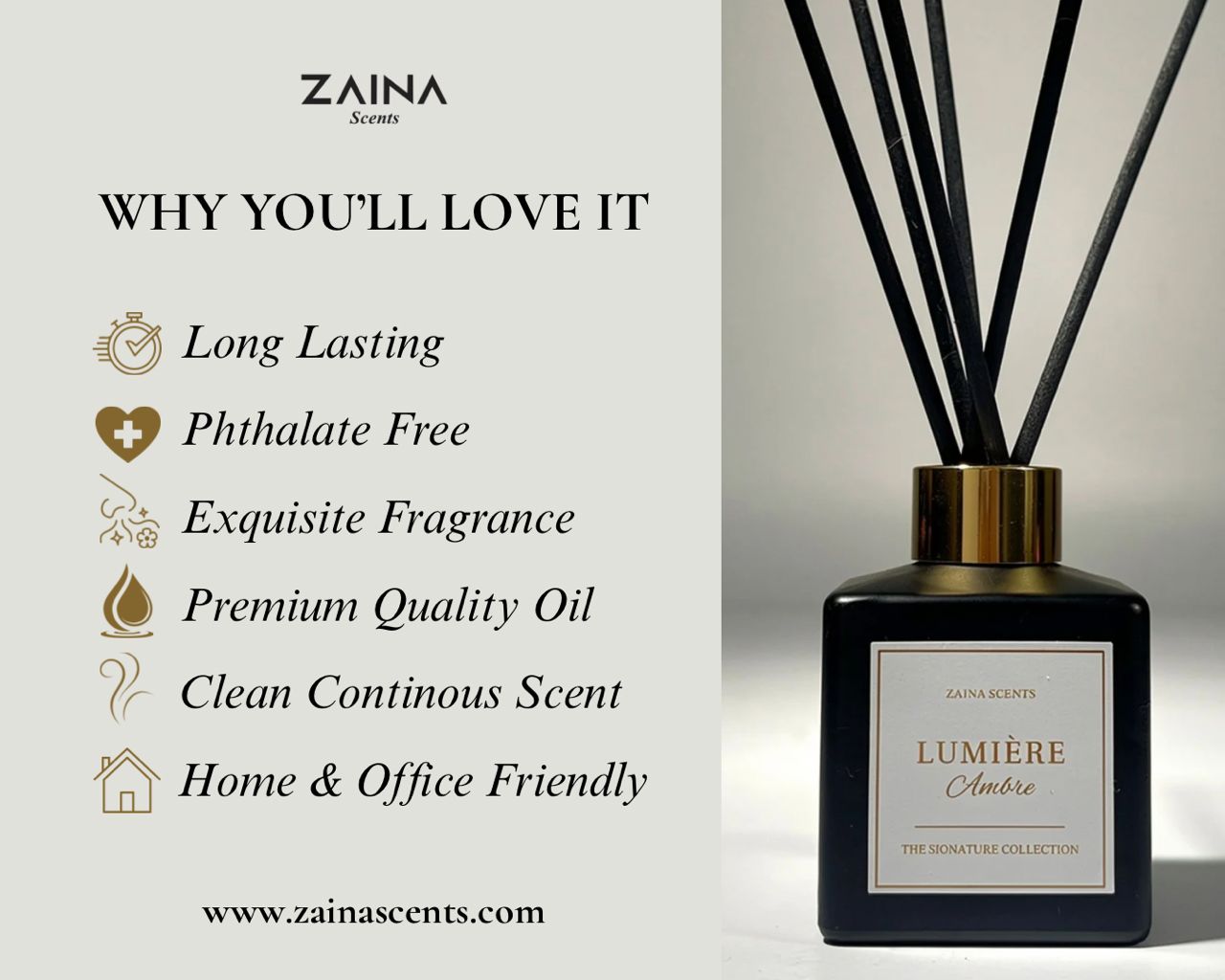 amber reed diffuser